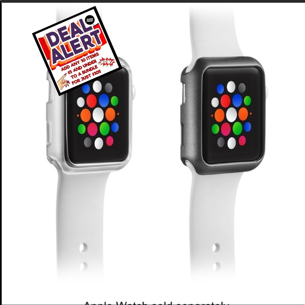 Modal Bumper for Apple Watch 38mm 2 pk #2S